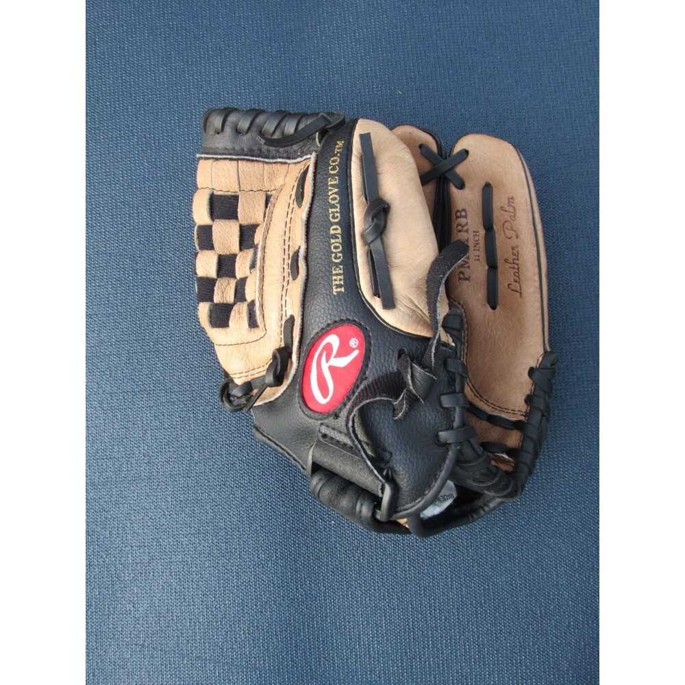 Rawlings Playmaker Series PM11RB 11" Baseball Glove Right Hand Throw Black Tan